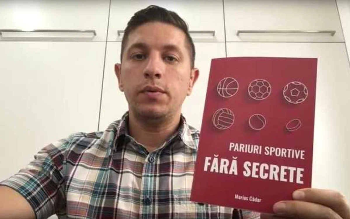În cartea sa, Marius le explică românilor de ce factori să ţină cont când pariază, pentru a fi mai aproape de câştig