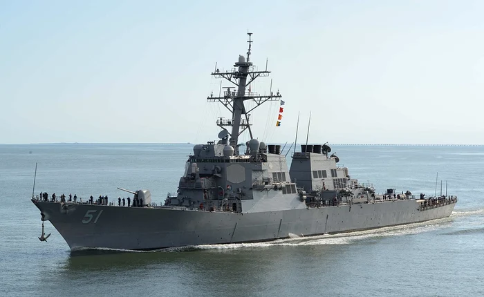 Distrugătorul Arleigh Burke-class FOTO: Wikipedia