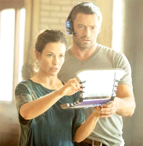Hugh Jackman şi Evangeline Lilly