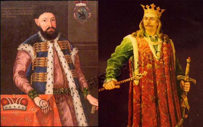 Constantin Brancoveanu si Stefan cel Mare