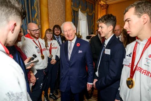 Charles i a primit la Buckingham pe sportivii olimpici și paralimpici, GettyImages