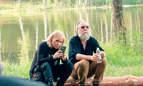 Aleksandr Dughin si Daria Dughina FOTO Profimedia 