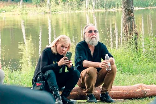 Aleksandr Dughin si Daria Dughina FOTO Profimedia