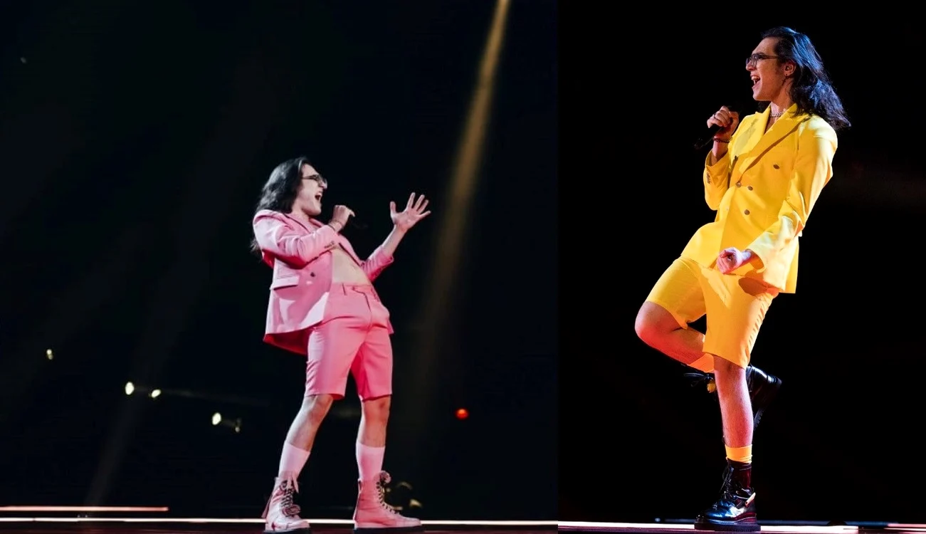 Theodor Andrei, la ccele două repetiții de pe scena Eurovision 2023