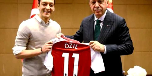 Mesut Ozil si Recep Taiyyp Erdogan