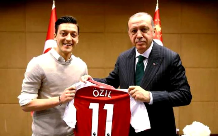 Mesut Ozil si Recep Taiyyp Erdogan