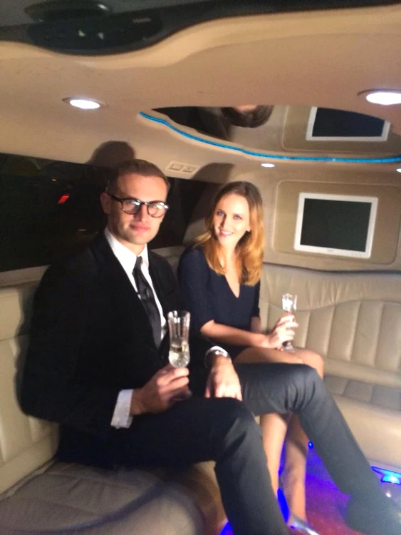 
    Ioana Maria Moldovan şi Sorin Brotnei au participat împreună la o nouă ediție a emisiunii „Cireaşa de pe tort”foto: Prima TV  
