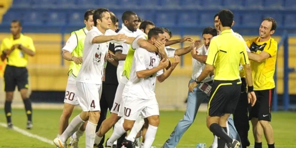 Răzvan Lucescu, în delir după golul marcat de echipa sa