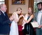 Prințesa Charlene de Monaco, drăgăstoasă cu un bebeluș.