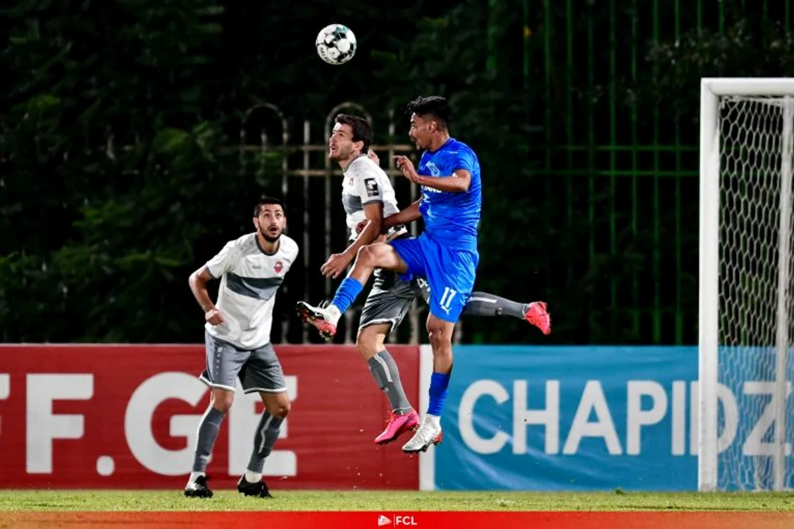 Craiova s-a făcut de râs la Tbilisi, cu LokomotivFOTO: Facebook/ Lokomotiv Tbilisi