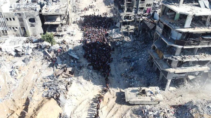 Forțele israeliene au atacat o școală în Fâșia Gaza FOTO @HossamShabat / X