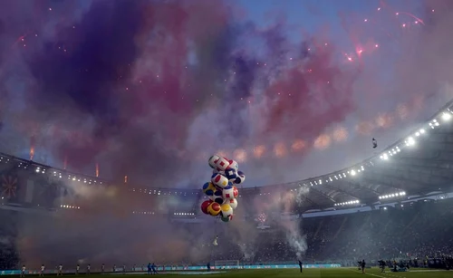 Festivitatea de deschidere a campionatului european de fotbal Euro 2020 FOTO EPA-EFE