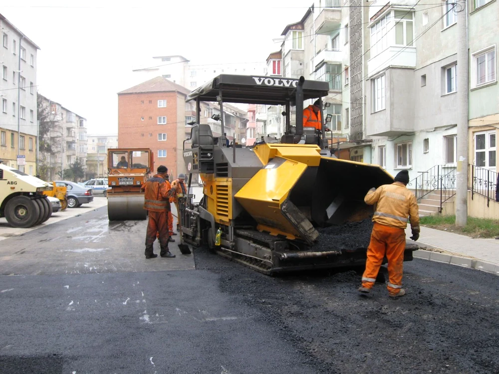 Lucrări de asfaltare