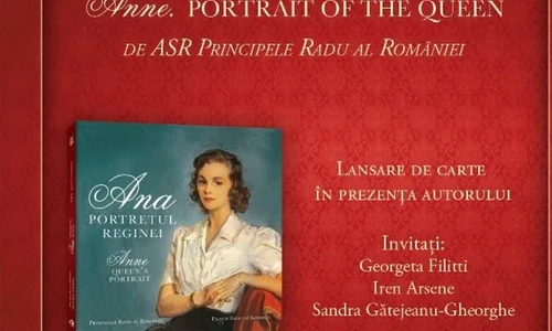 Lansare de carte: “Ana  Portretul Reginei”, un dar regal la început de primăvară jpeg