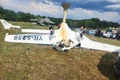 Avion de mici dimensiuni prăbușit  Foto ISU Hunedoara (3) jpg