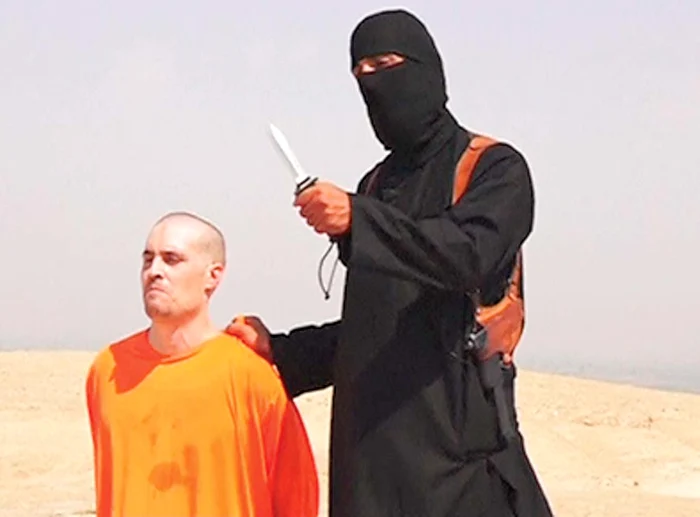 Înainte de a fi executat de un fundamentalist cu accent britanic, Foley a fost obligat să zică: „Obama, dacă nu recunoşti drepturile musulmanilor, poporul tău va sfârşi într-o mare de sânge”