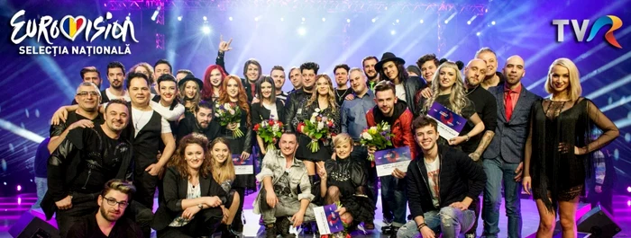 Semifinaliştii Eurovision România se pregătesc să dea tot ce au mai bun FOTO Ioana Hameeda/ TVR/ Facebook