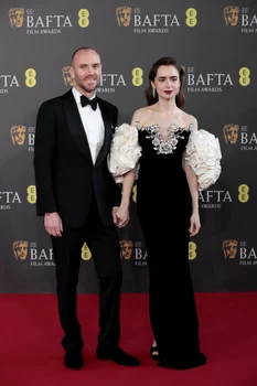 Lily Collins și Charlie McDowell, Getty Images 