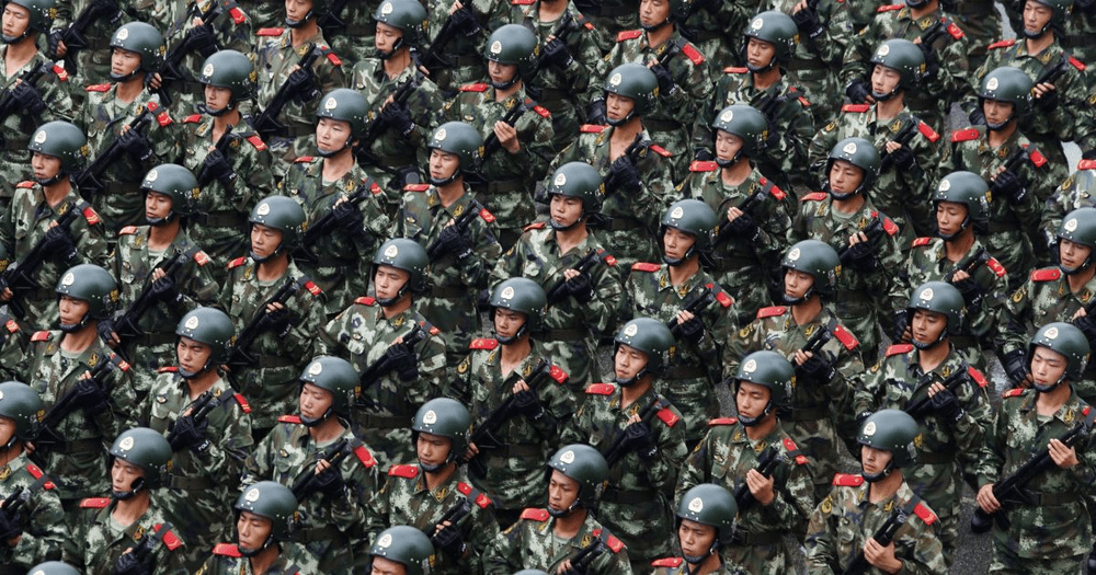 China își sporește cheltuielile militare cu peste șapte la sută