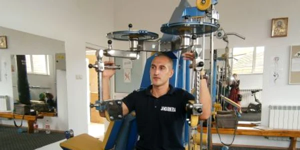  Daniel Boştinaru, jandarmul care se antrenează pentru fiecare tură de serviciu