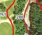 Hoţi de lemne surprinşi la furat de un pădurar şi puşi pe fugă cu focuri de armă în zona Valea lui Stan - Vâlcea Foto Facebook - în imagine o parte din arborii tăiaţi