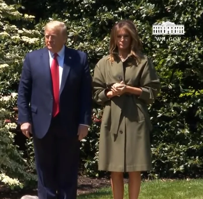 13 melania trump donald trump casa alba aprilie 2020 1 jpg jpeg