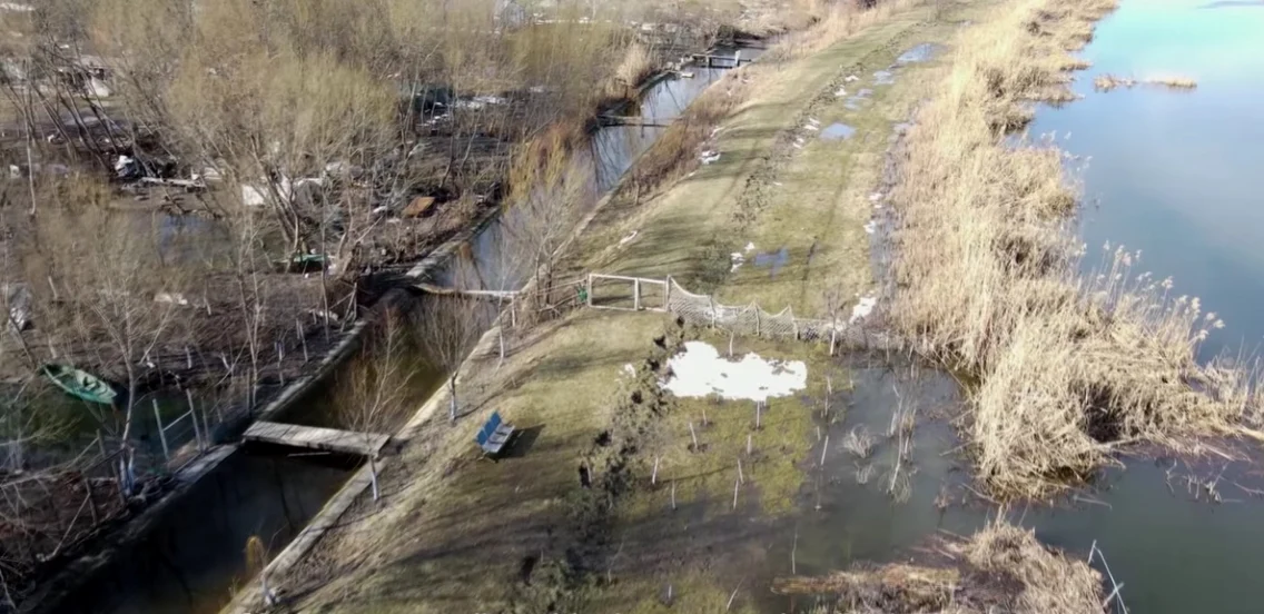 Cum a ajuns Lacul Zaghen