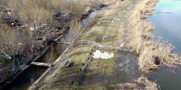 Cum a ajuns Lacul Zaghen
