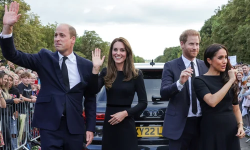 Prințul William, Prințul Harry, Kate Middleton, Meghan Markle  sursa   GettyImages jpg