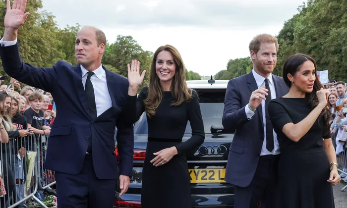 Prințul William, Prințul Harry, Kate Middleton, Meghan Markle  sursa   GettyImages jpg