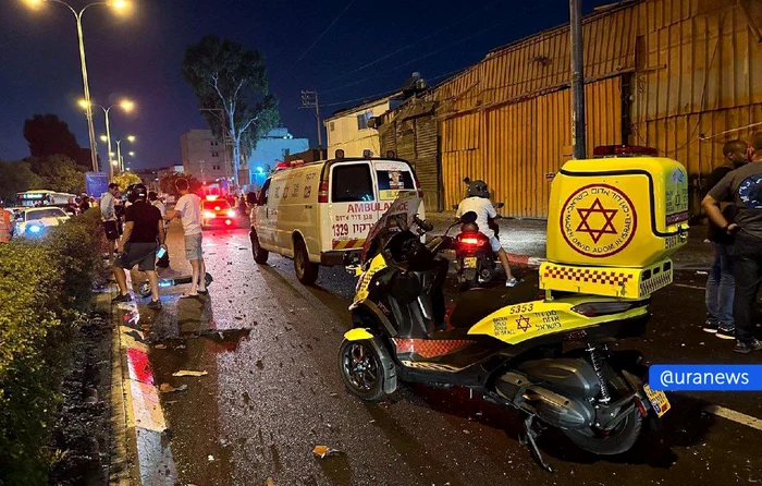 foto locul în care a fost detonată bomba sinucigașă din Israel
