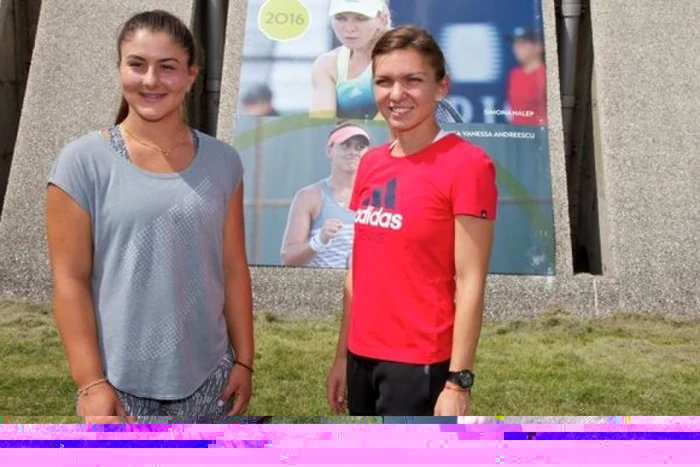 Bianca Andreescu şi Simona Halep