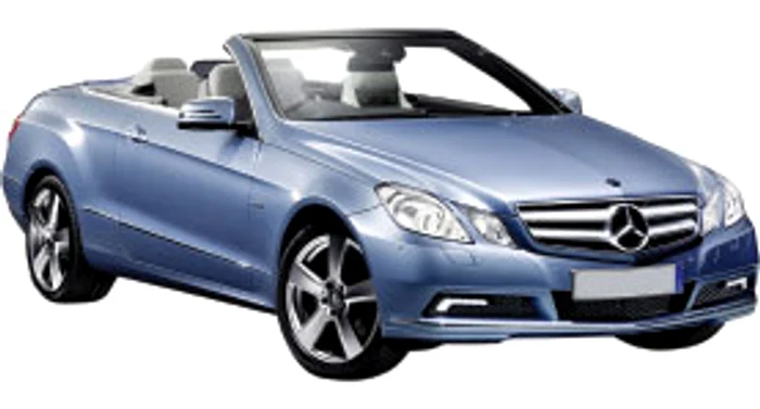 Mercedes-Benz E-Classe  Cabriolet are o siluetă elegantă