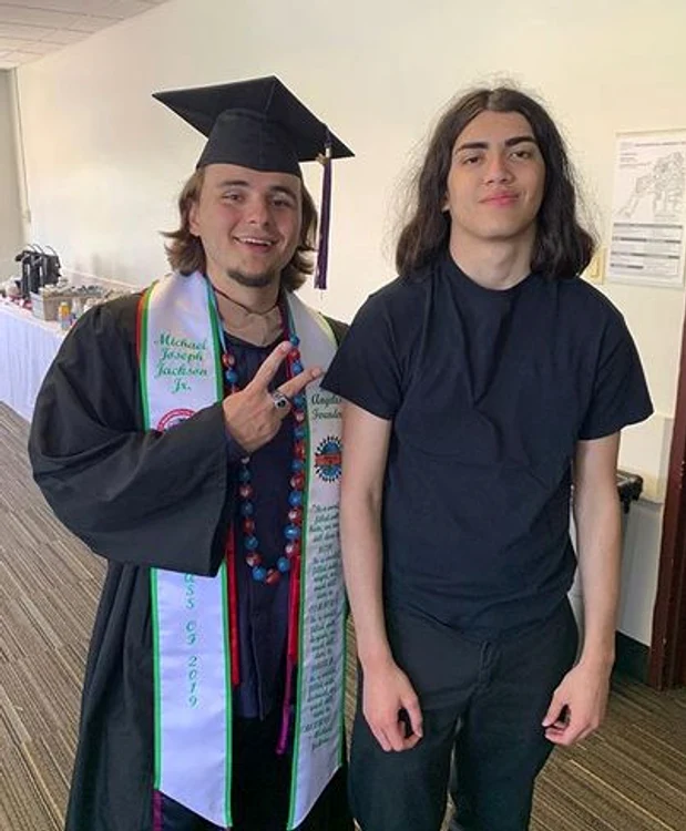 Blanket i-a fost alături fratelui mai mare la absolvire