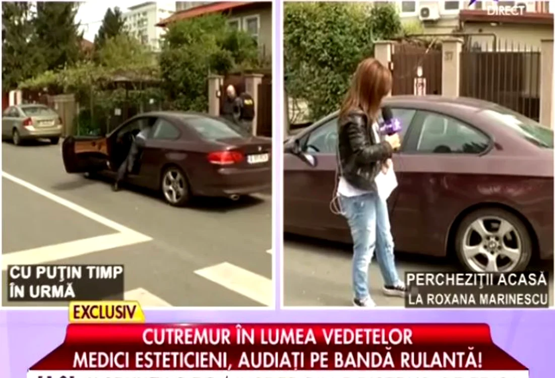 Roxana Marinescu şi Victor Scwartz, casa perchezitionata