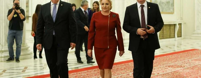 Călin Popescu Tăriceanu şi Viorica Dăncilă. FOTO Inquam Photos / George Călin