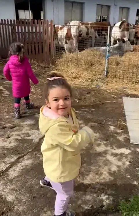 Copiii vor vedea la fermă diverse animale FOTO familia Cojanu