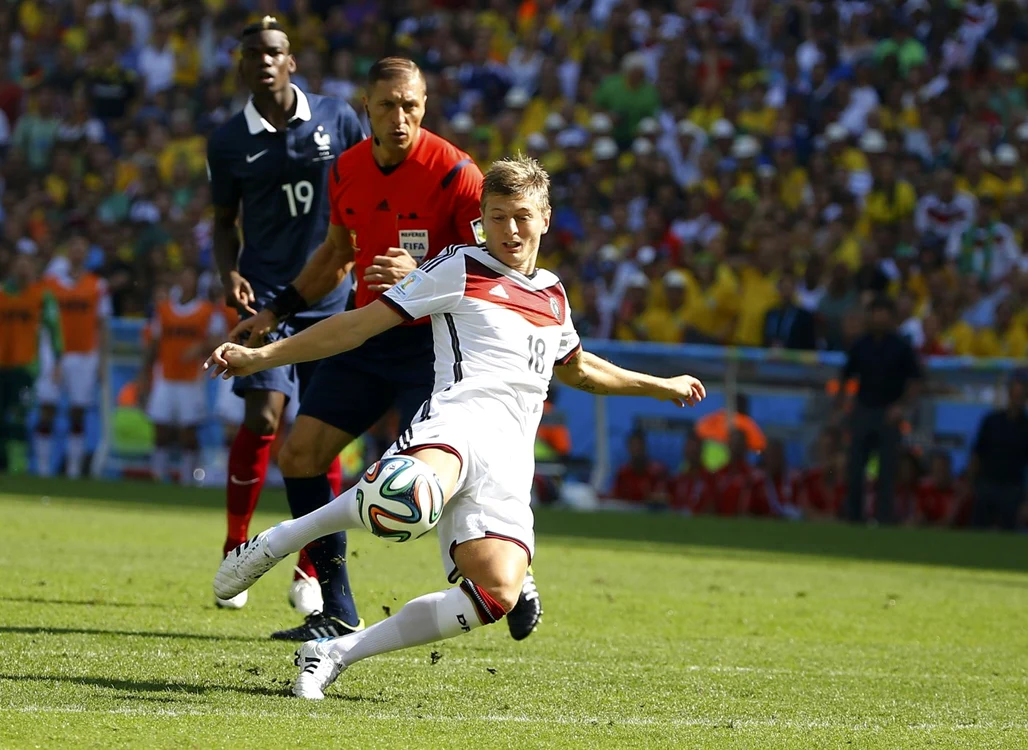 Kroos a fost printre cei mai constanţi jucători nemţi de la Cupa Mondială FOTO Reuters