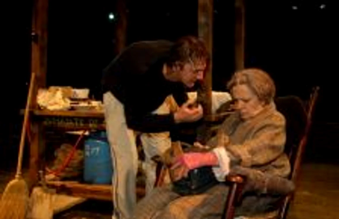 Imagine din spectacolul „Regina frumuseţii din Leenane“. FOTO: teatruploiesti.ro