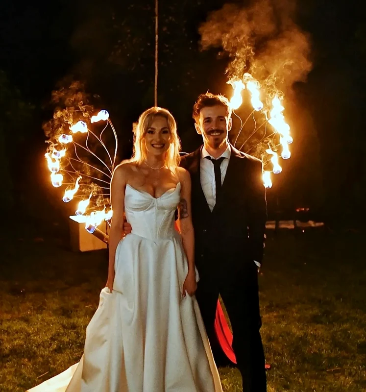 Andrei Leonte și Laura, nuntă pe 4 iulie foto: Claudiu Tașbac