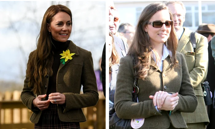 Kate Middleton jachetă veche colaj jpg