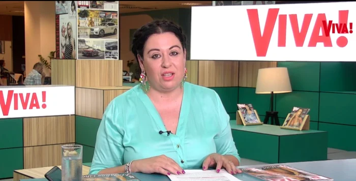 Oana Roman prezintă și dezbate ultimele știri, pe paginile online ale revistei Viva