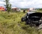 Accident rutier mortal pe DN67 la Milostea - Vâlcea cu un deces şi patru răniţi printre care şi copii Foto Adevărul