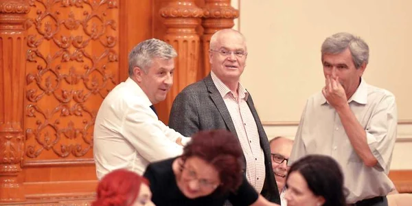 Florin Iordache alaturi de Eugen Nicolicea si Marton Arpad FOTO Mediafax
