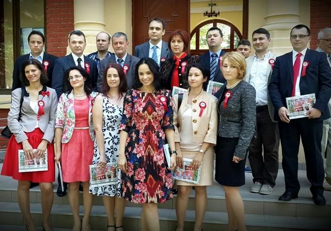 Andreea Marin, poză de grup