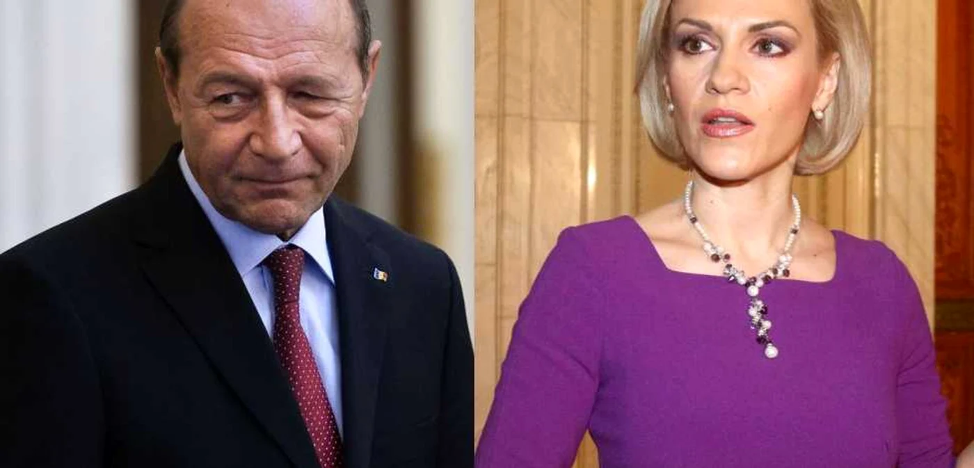 Traian Băsescu şi Gabriela Firea