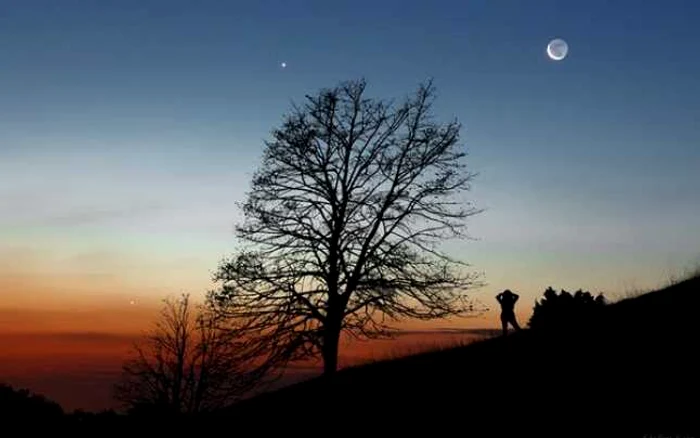 Planeta Mercur poate fi observată cu ochiul liber începând cu 11 februarie FOTO National Geographic