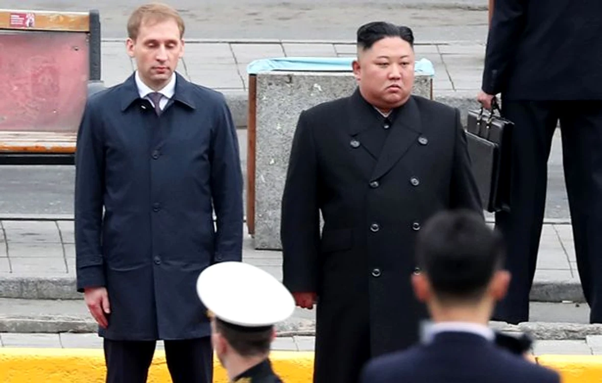 Kim Jong un la Vladivostok summit Putin