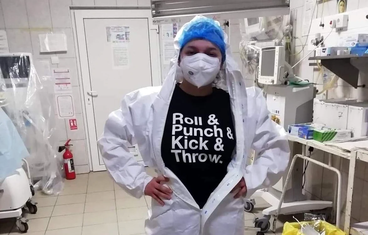 Andreea Vrănescu, medic rezident  FOTO Arhiva personală