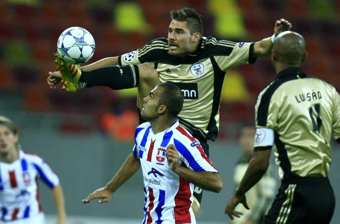 Gălăţenii nu s-au ridicat la nivelul celor de la Benfica